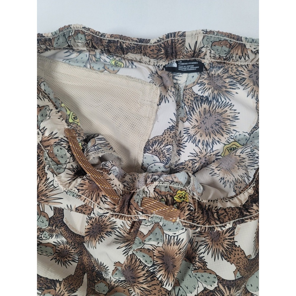 The North Face Women's Desert Cactus Print Hiking Trail Shorts Size Large - Picture 7 of 12